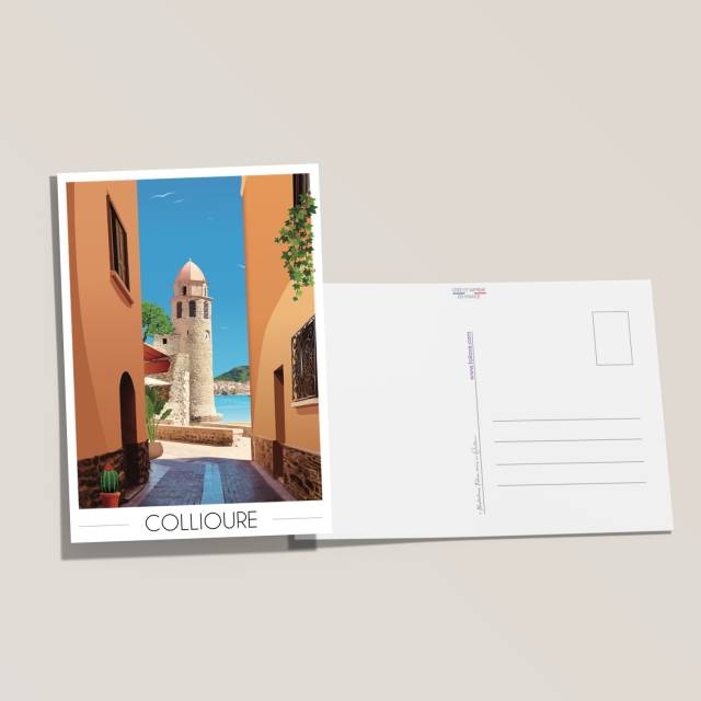 Carte postale Ville de Collioure